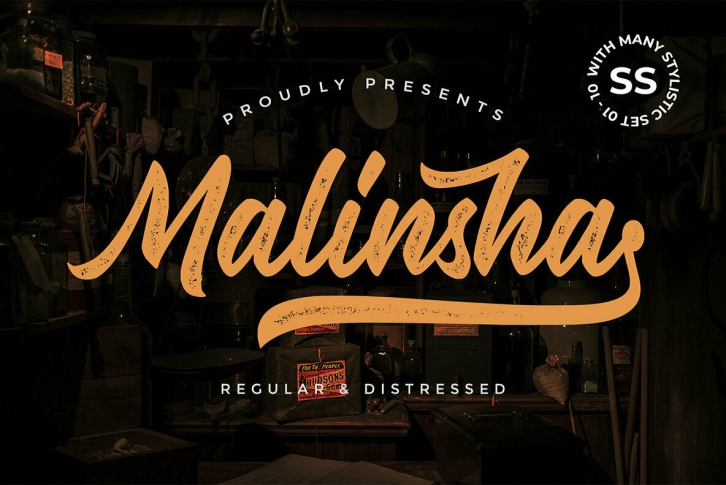 Melinsha Font Font Download