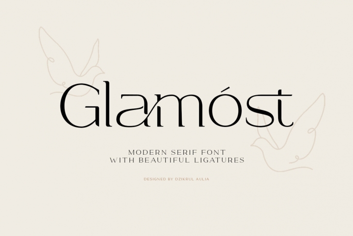 Glamost Font Font Download
