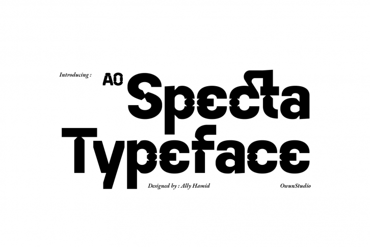 AO Specta Font Font Download