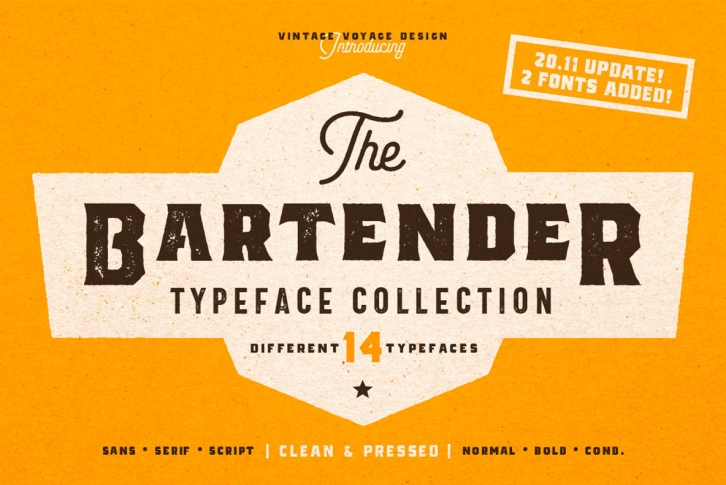 The Bartender Collection Font Font Download