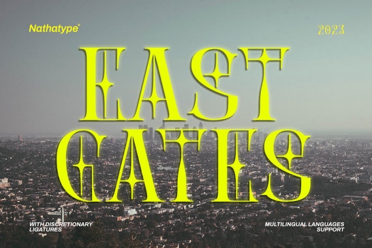 East Gates Font Download