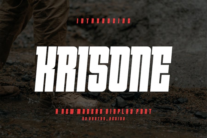 Krisone - Font Font Download