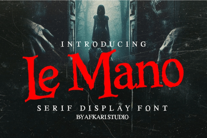 Le Mano - Unique Serif Display Font Font Download