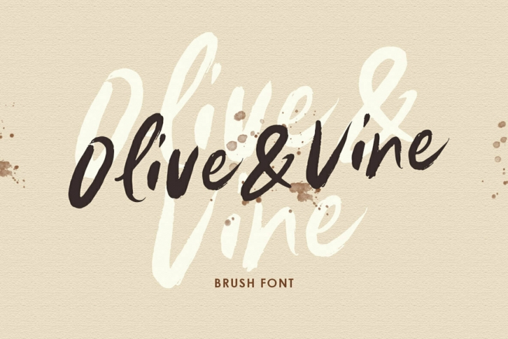 Olive and Vine Font Font Download