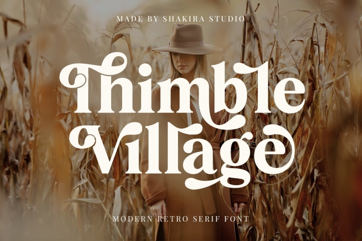 Thimble Village Font Font Download