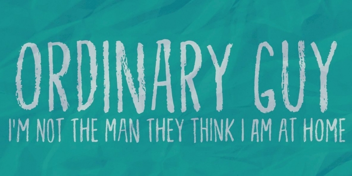 Ordinary Guy Font Font Download
