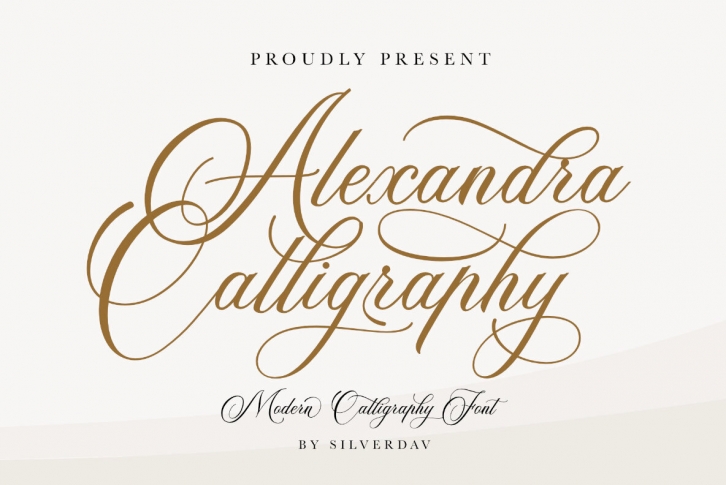 Alexandra Calligraphy Font Font Download