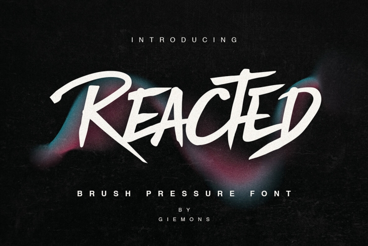 Reacted Font Font Download