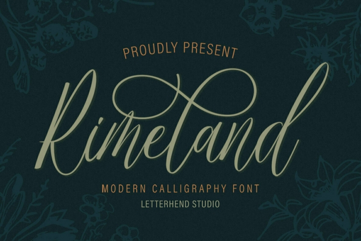Rimeland Font Font Download