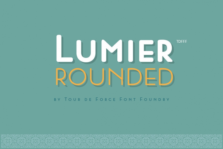 Lumier Rounded Font Font Download
