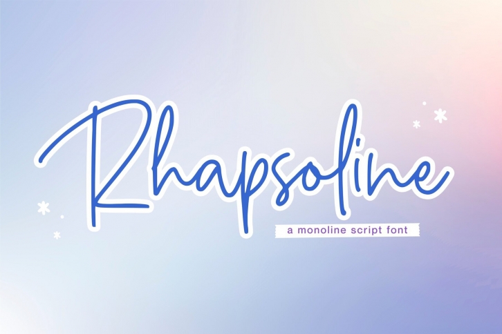 Rhapsoline Font Font Download