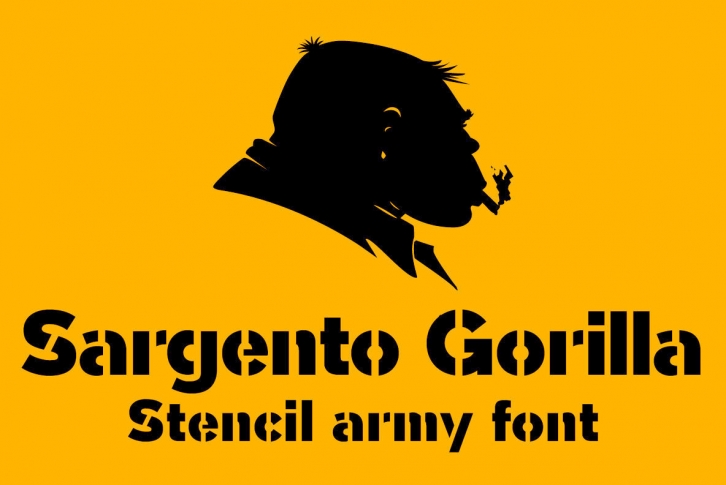 Sargento Gorila Font Font Download
