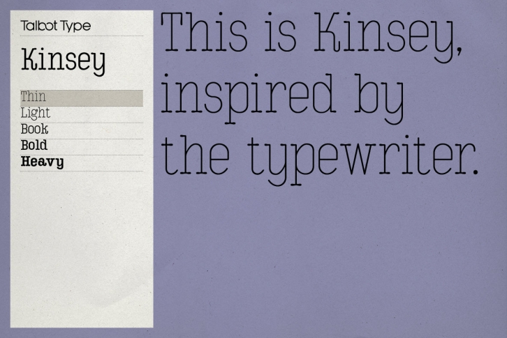 Kinsey Font Font Download