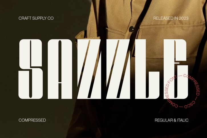Sazzle Font Font Download
