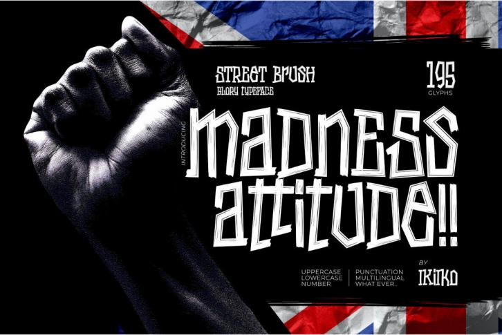 Madness Attitude Font Font Download