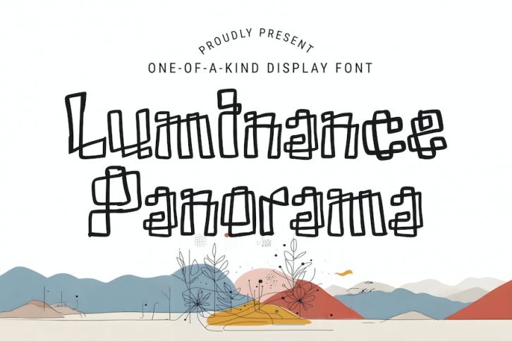 Luminance Panorama Font Download