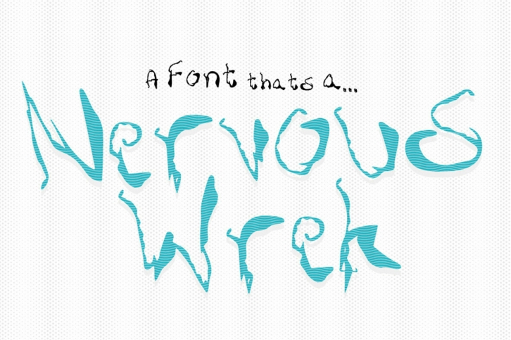 Nervous Wrek Font Font Download