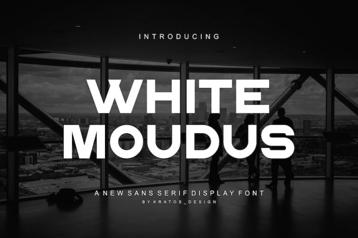 White Moudus - Font Font Download