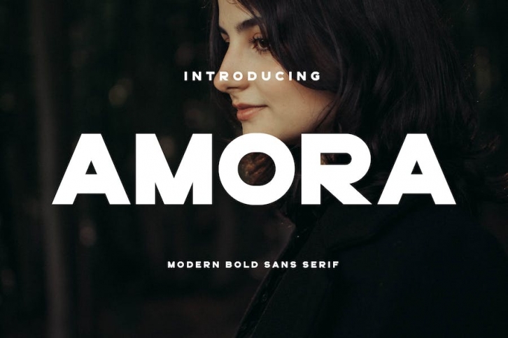 Amora - Modern Bold San Serif Font Download