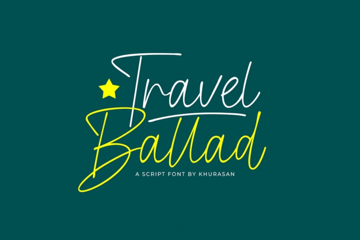 Travel Ballad Font Font Download