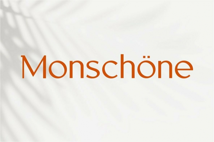 Monschone Font Font Download
