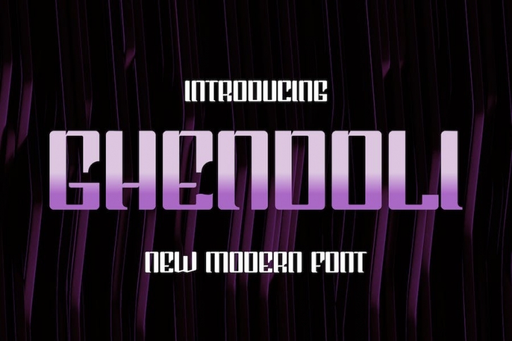 Ghendoli Font Font Download