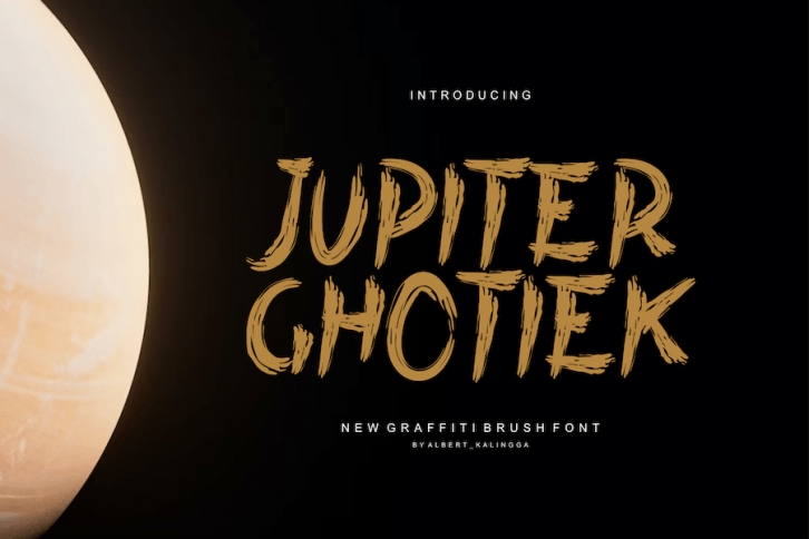 Jupiter Ghotiek Font Font Download