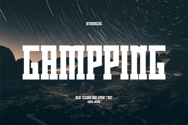 Gampping Fonts Font Download