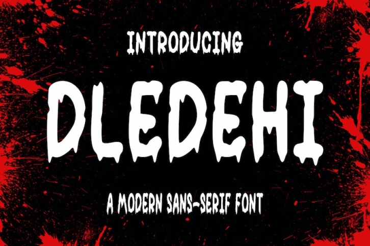 Dledehi font Font Download