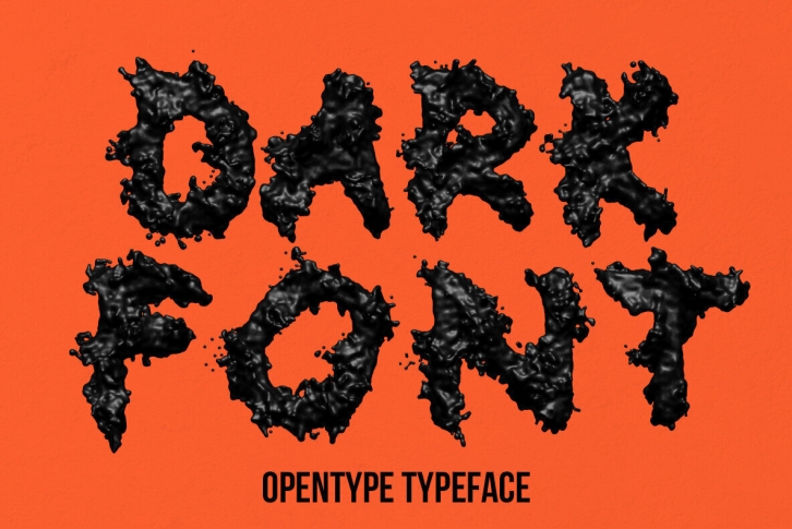 Dark SVG  Font Font Download