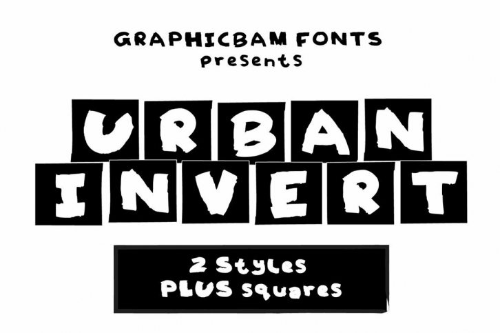 Urban Invert Font Font Download