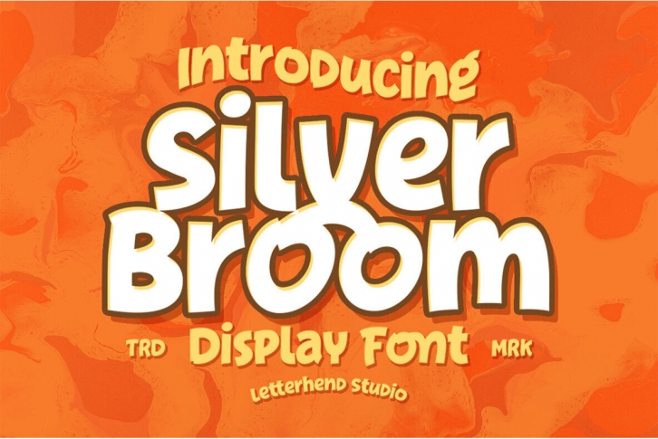 Silver Broom Font Font Download