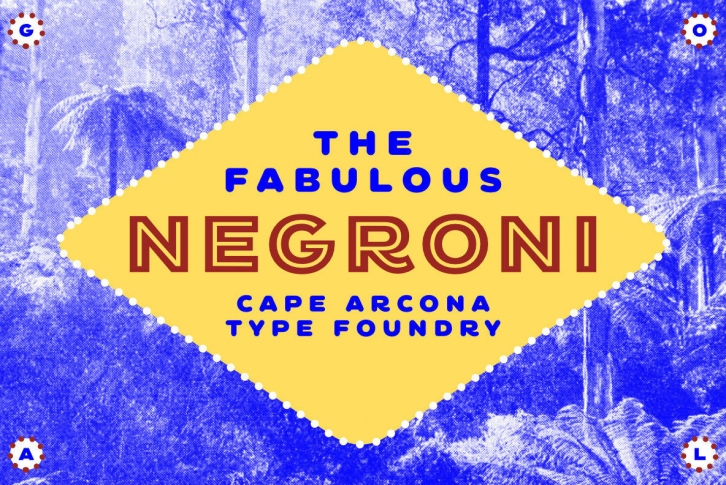 CA Negroni Font Font Download