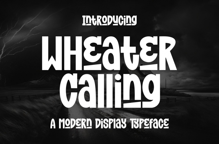 Wheater Calling Font Font Download