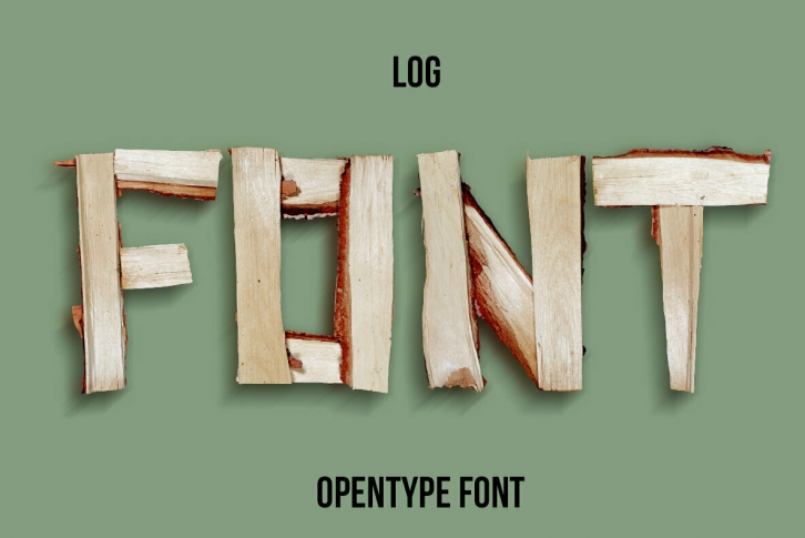 Log SVG Font Font Download