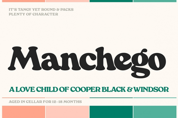 Manchego Font Font Download