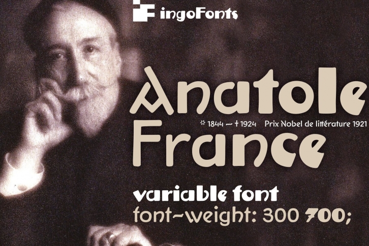 Anatole France Font Font Download