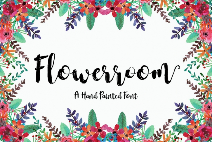 Flowerroom Font Font Download