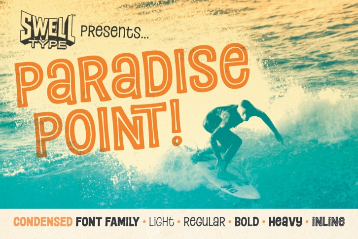 Paradise Point Condensed Font Font Download