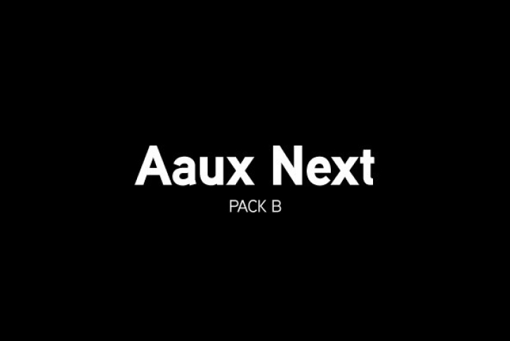 Aaux Next Pack B Font Font Download