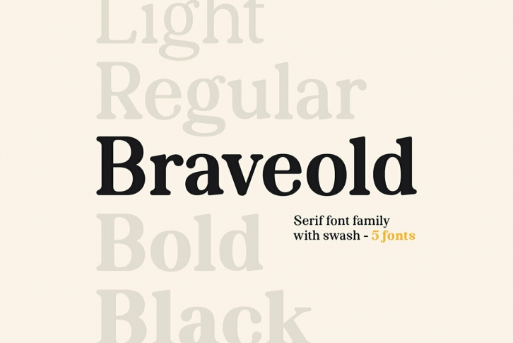 Braveold Font Font Download