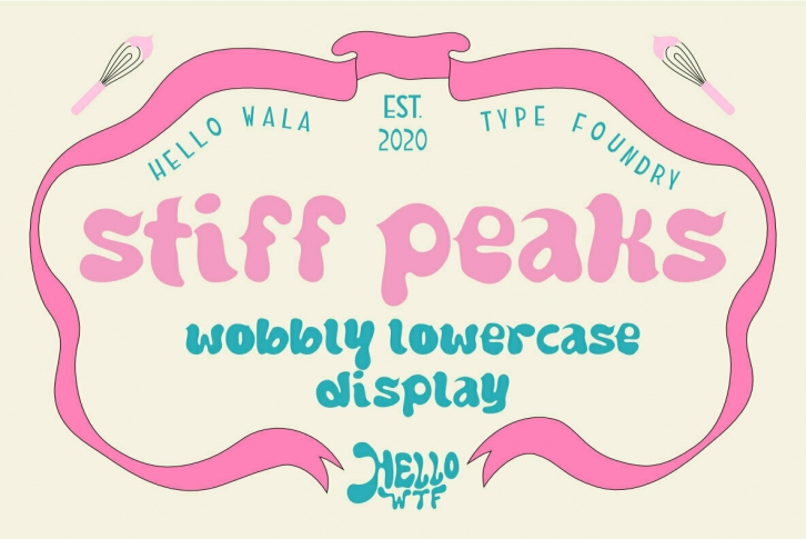 Stiff Peaks Font Font Download
