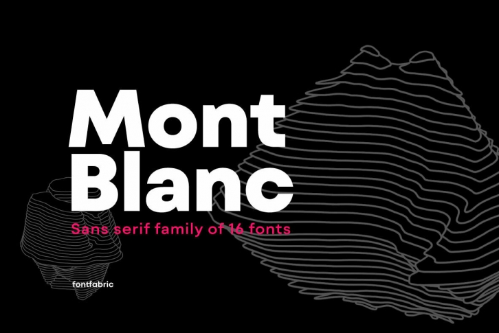 Mont Blanc Font Font Download