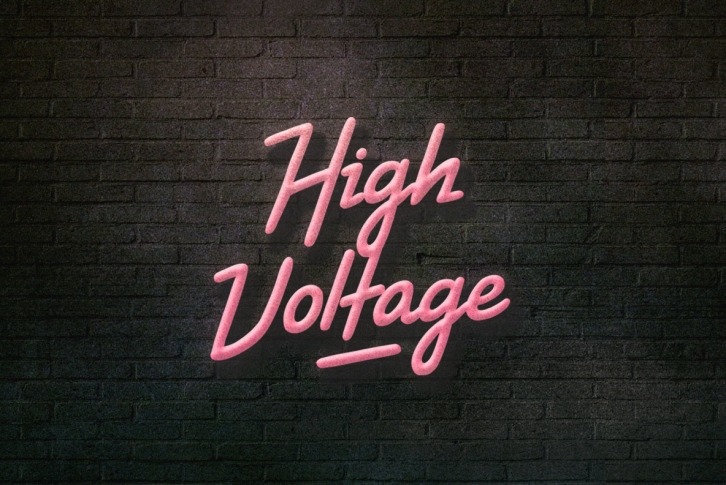 High Voltage Font Font Download