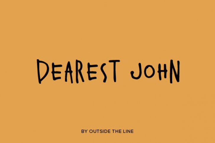 Dearest John Font Font Download