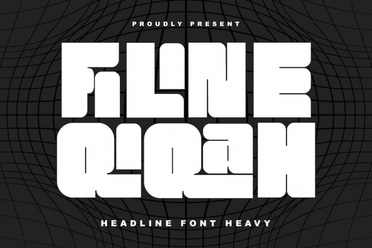 Filine Qiqah Heavy Sans Serif Font Font Download