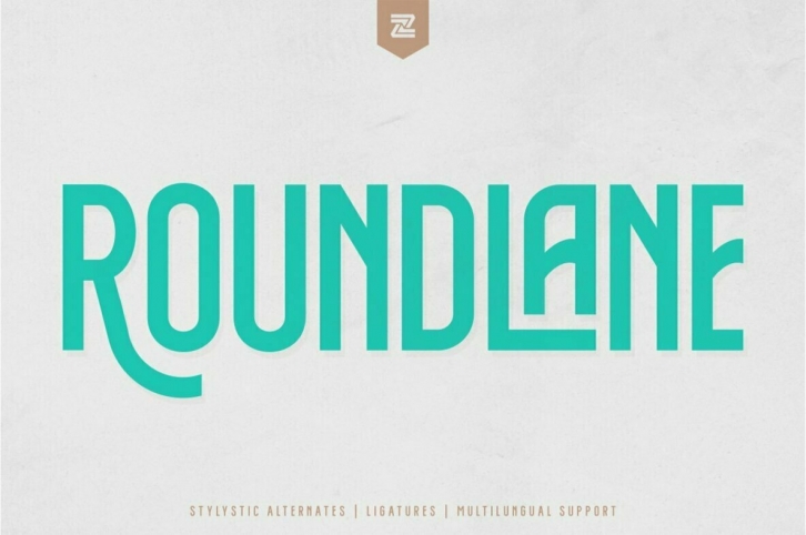 ROUNDLANE Font Font Download