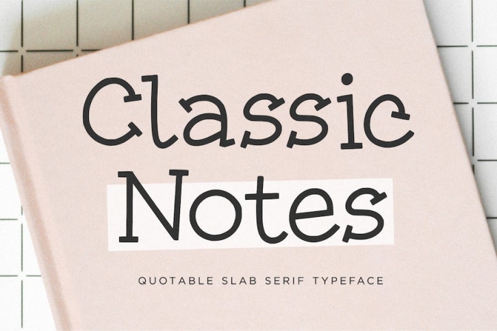 Classic Notes Font Download