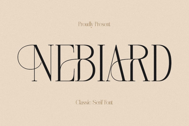 Nebiard Classic Serif Font Font Download