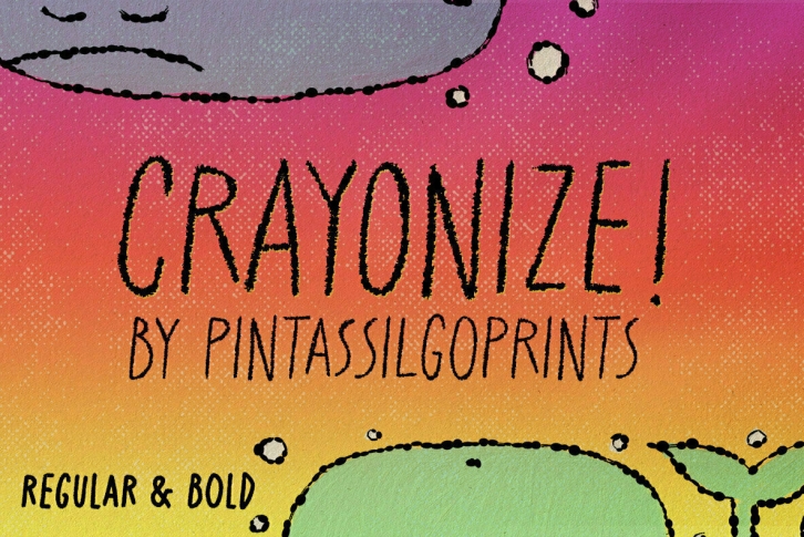 Crayonize Font Font Download